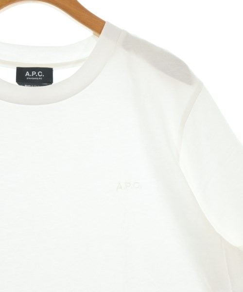 A.P.C.（アーペーセー）Tシャツ・カットソー 白 サイズ:L レディース/2200723251057