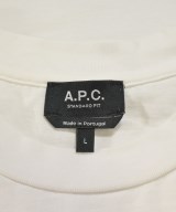 A.P.C.（アーペーセー）Tシャツ・カットソー 白 サイズ:L レディース/2200723251057