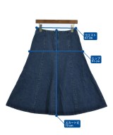 A.P.C.（アーペーセー）ロング・マキシ丈スカート 紺 サイズ:36(S位) レディース/2200722458204