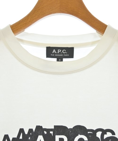 A.P.C.（アーペーセー）Tシャツ・カットソー 白 サイズ:S レディース/2200720462043