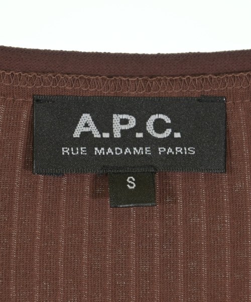 A.P.C.（アーペーセー）カーディガン 茶 サイズ:S レディース/2200722576069