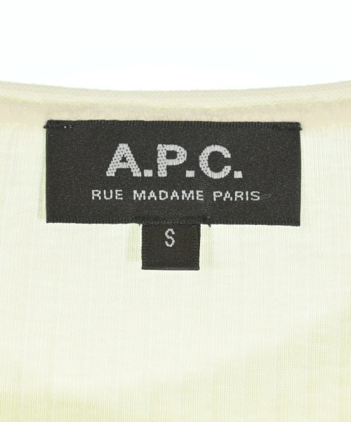 A.P.C.（アーペーセー）Tシャツ・カットソー 白 サイズ:S レディース/2200722576076