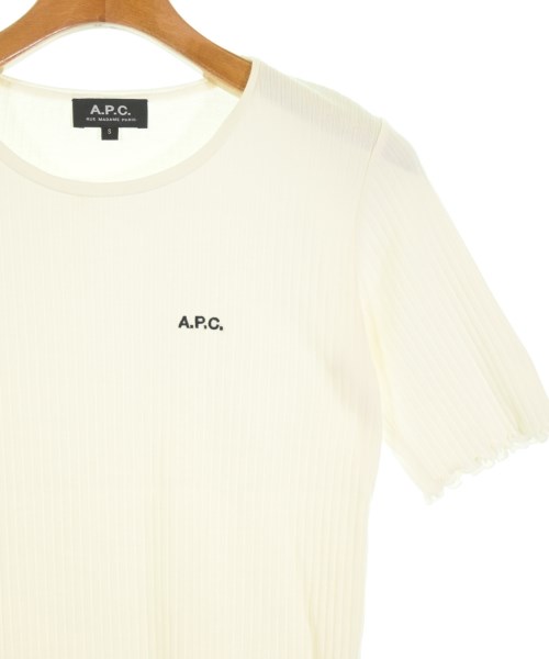 A.P.C.（アーペーセー）Tシャツ・カットソー 白 サイズ:S レディース/2200722576076