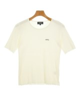 A.P.C.（アーペーセー）Tシャツ・カットソー 白 サイズ:S レディース/2200722576076