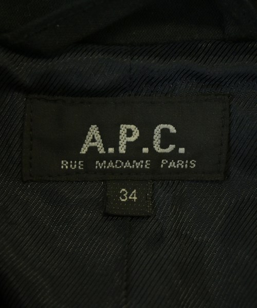 A.P.C.（アーペーセー）トレンチコート 黒 サイズ:34(XS位) レディース/2200725624026