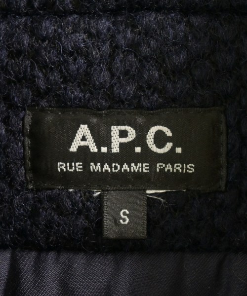 A.P.C.（アーペーセー）チェスターコート 紺 サイズ:S レディース/2200721366012