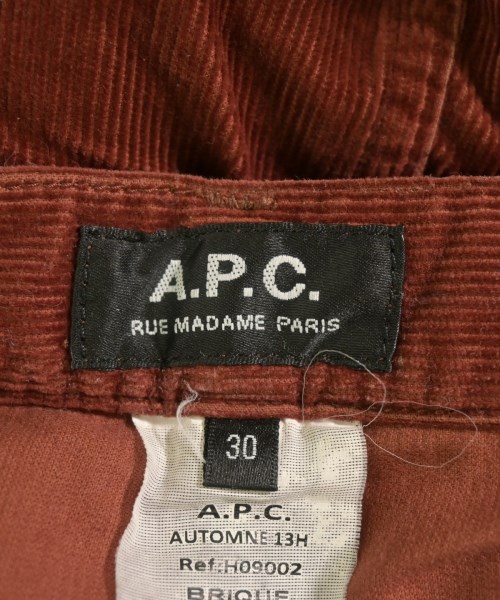 A.P.C.（アーペーセー）その他 赤 サイズ:30(XL位) レディース/2200721366043