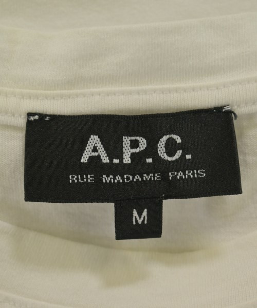 A.P.C.（アーペーセー）Tシャツ・カットソー 白 サイズ:M レディース/2200726526015
