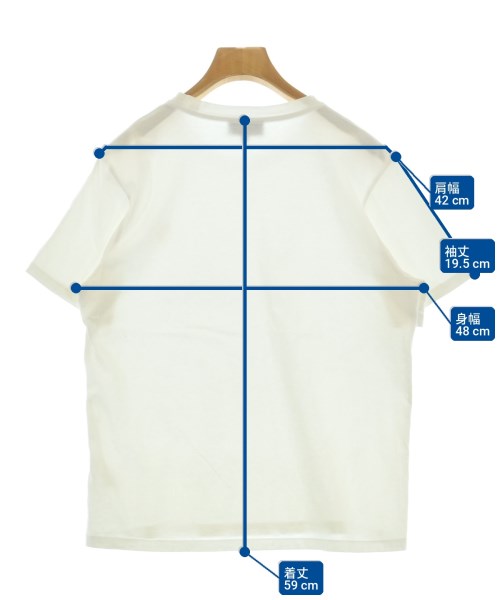 A.P.C.（アーペーセー）Tシャツ・カットソー 白 サイズ:M レディース/2200726526015