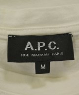 A.P.C.（アーペーセー）Tシャツ・カットソー 白 サイズ:M レディース/2200726526015