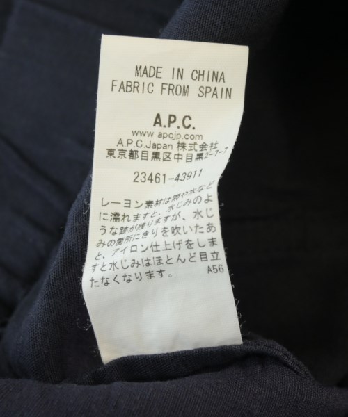 A.P.C.（アーペーセー）ミニスカート 紺 サイズ:XS レディース/2200726463037