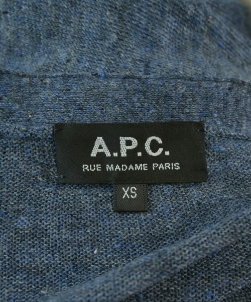 A.P.C.（アーペーセー）カーディガン 青 サイズ:XS レディース/2200728975057