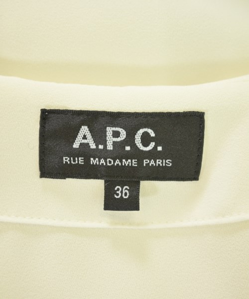 A.P.C.（アーペーセー）ブラウス 白 サイズ:36(S位) レディース/2200729129046