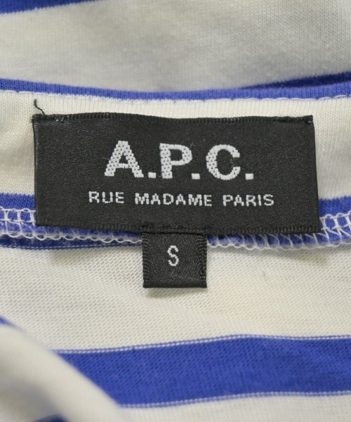 A.P.C.（アーペーセー）Tシャツ・カットソー 白 サイズ:S レディース/2200729129053