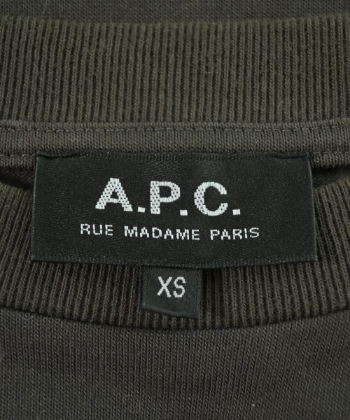 A.P.C.（アーペーセー）Tシャツ・カットソー グレー サイズ:XS レディース/2200682323079