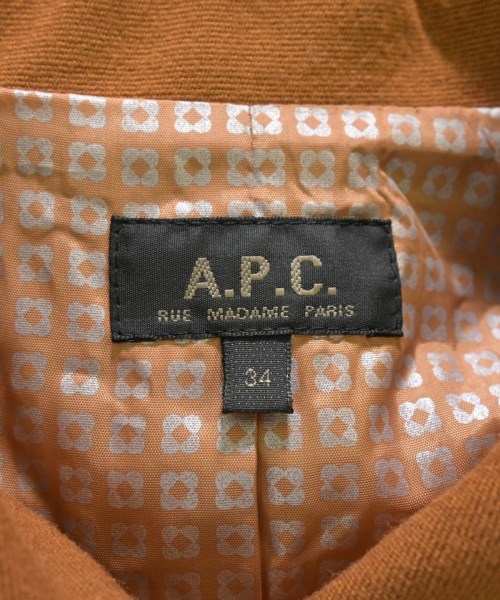 A.P.C.（アーペーセー）ダッフルコート 茶 サイズ:34(XS位) レディース/2200678310021