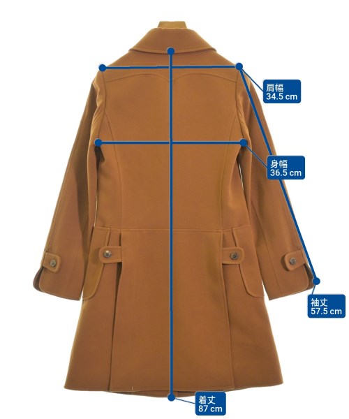 A.P.C.（アーペーセー）ダッフルコート 茶 サイズ:34(XS位) レディース/2200678310021