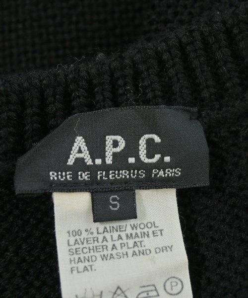A.P.C.（アーペーセー）ベスト/ノースリーブ 黒 サイズ:S レディース/2200685256145