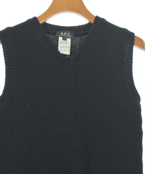 A.P.C.（アーペーセー）ベスト/ノースリーブ 黒 サイズ:S レディース/2200685256145