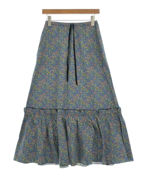 A.P.C.(アーペーセー)ロング・マキシ丈スカート 青 サイズ:36(S位)/2200686283065