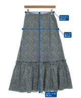 A.P.C.（アーペーセー）ロング・マキシ丈スカート 青 サイズ:36(S位) レディース/2200686283065