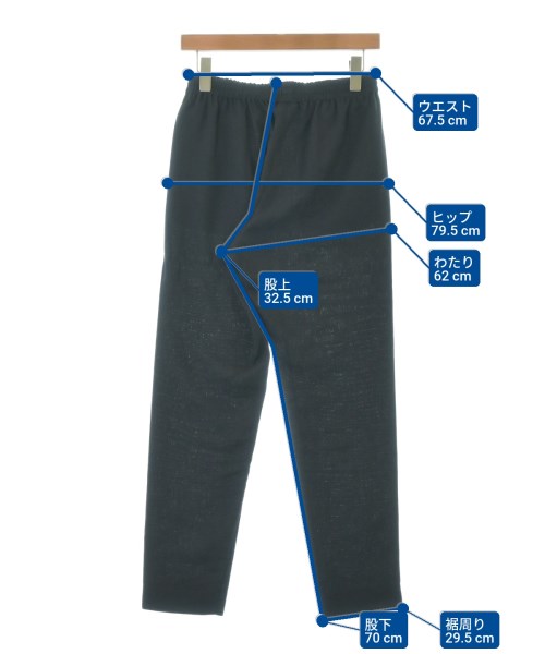 A.P.C.（アーペーセー）スラックス 紺 サイズ:36(S位) レディース/2200686283089