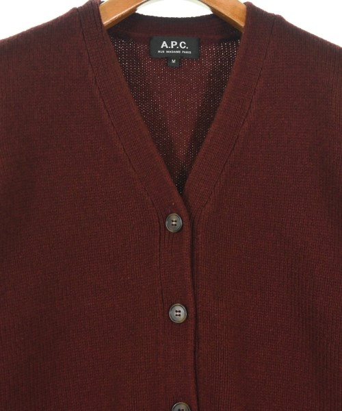 A.P.C.（アーペーセー）カーディガン 赤 サイズ:M レディース/2200686283140