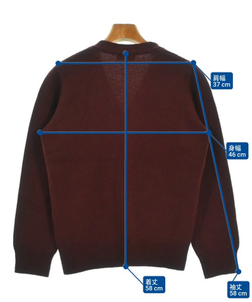 A.P.C.（アーペーセー）カーディガン 赤 サイズ:M レディース/2200686283140