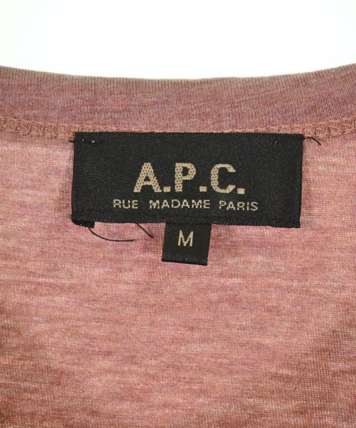 A.P.C.（アーペーセー）Tシャツ・カットソー 赤 サイズ:M レディース/2200684013022