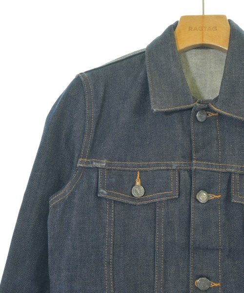 A.P.C.（アーペーセー）デニムジャケット 紺 サイズ:XS レディース/2200683242027