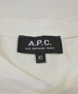 A.P.C.（アーペーセー）Tシャツ・カットソー 白 サイズ:XS レディース/2200687431069