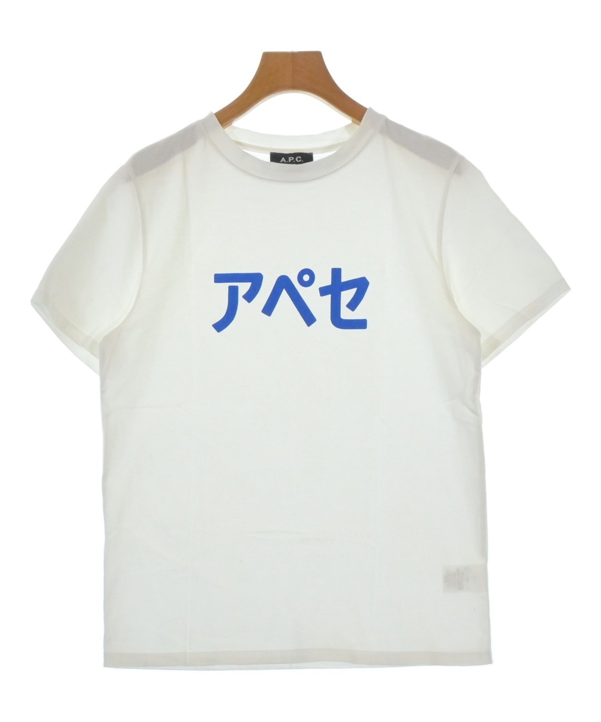 A.P.C. ホワイト Tシャツ Lサイズ Standard APC 刺繍入りTシャツ｜UNISEXE / T-SHIRTS｜A.P.C. | アー