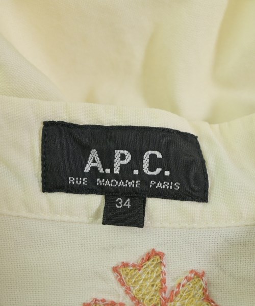 A.P.C.（アーペーセー）ワンピース 白 サイズ:34(XS位) レディース/2200687650064