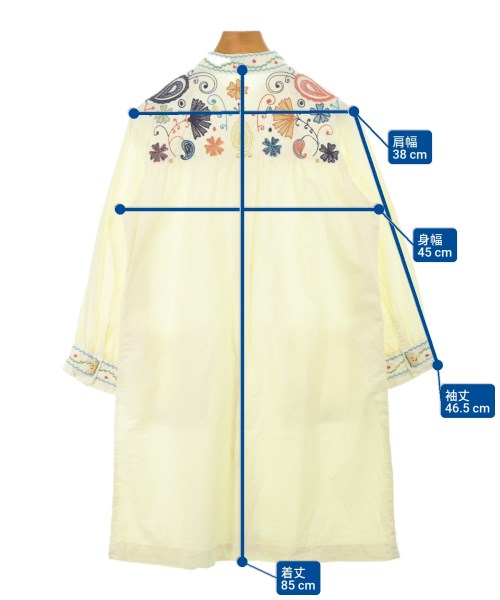 A.P.C.（アーペーセー）ワンピース 白 サイズ:34(XS位) レディース/2200687650064