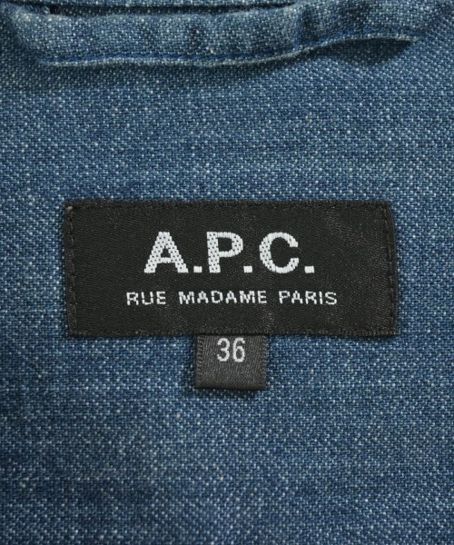 A.P.C.（アーペーセー）ワンピース 紺 サイズ:36(S位) レディース/2200681341043