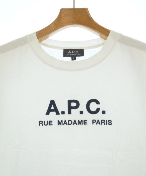 A.P.C.（アーペーセー）Tシャツ・カットソー 白 サイズ:S レディース/2200682863018