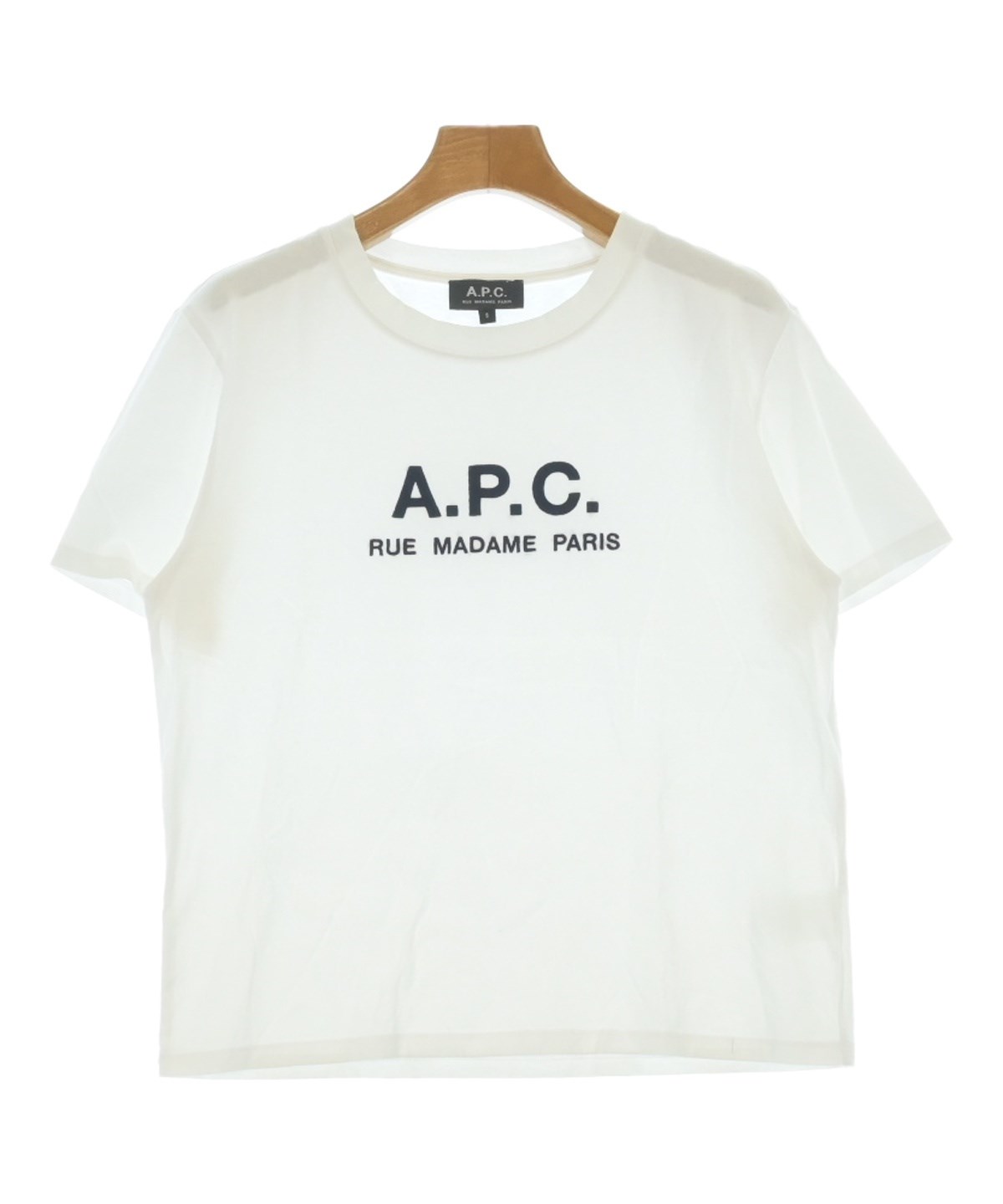 A.P.C.（アーペーセー）Tシャツ・カットソー 白 サイズ:S レディース 