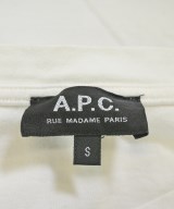 A.P.C.（アーペーセー）Tシャツ・カットソー 白 サイズ:S レディース/2200688215170