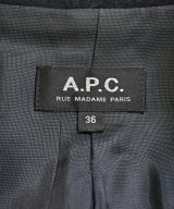 A.P.C.（アーペーセー）チェスターコート 紺 サイズ:36(S位) レディース/2200683545012