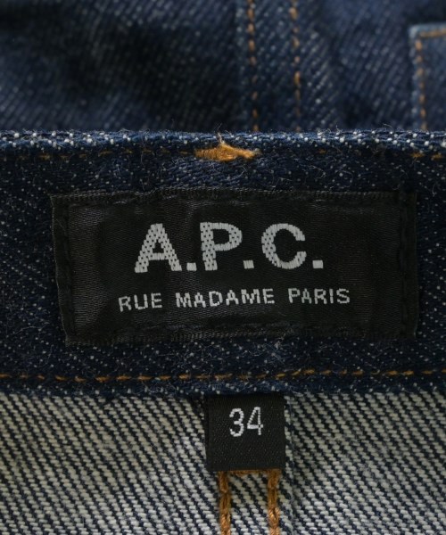 A.P.C.（アーペーセー）ミニスカート 紺 サイズ:34(XS位) レディース/2200688685027