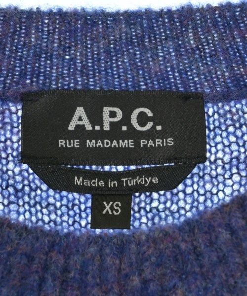 A.P.C.（アーペーセー）ニット・セーター 紫 サイズ:XS レディース/2200682725026