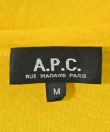 A.P.C.（アーペーセー）Tシャツ・カットソー 黄 サイズ:M レディース/2200689368073