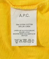 A.P.C.（アーペーセー）Tシャツ・カットソー 黄 サイズ:M レディース/2200689368073