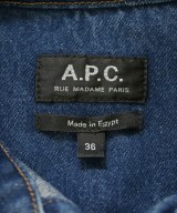 A.P.C.（アーペーセー）カジュアルシャツ 青 サイズ:36(S位) レディース/2200690926040
