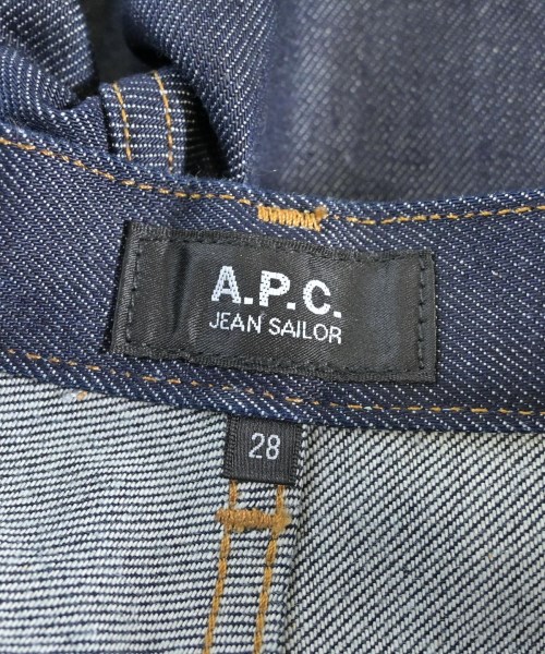 A.P.C.（アーペーセー）デニムパンツ 紺 サイズ:28(L位) レディース/2200682285025