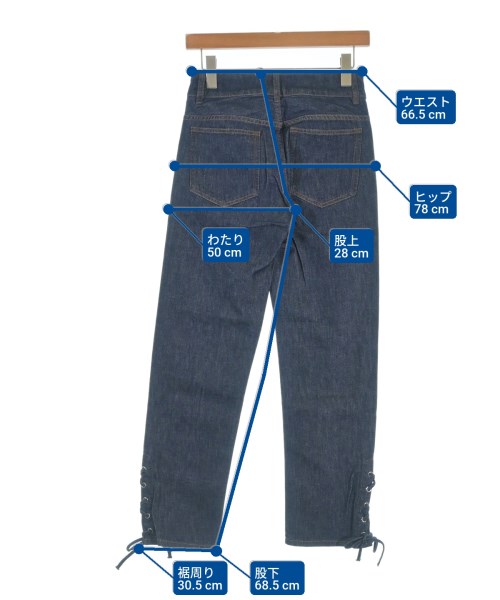A.P.C.（アーペーセー）デニムパンツ 紺 サイズ:24(S位) レディース/2200691626109