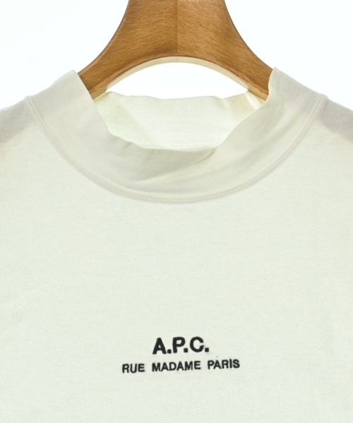 A.P.C.（アーペーセー）Tシャツ・カットソー 白 サイズ:M レディース/2200691685021