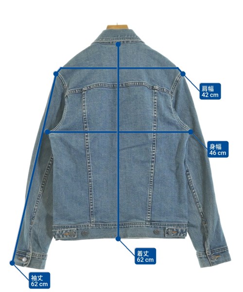 A.P.C.（アーペーセー）デニムジャケット 青 サイズ:XXS レディース/2200691805016