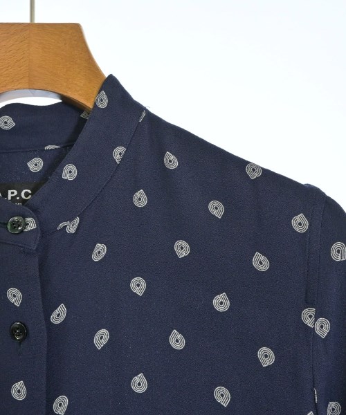 A.P.C.（アーペーセー）カジュアルシャツ 紺 サイズ:S レディース/2200692263099