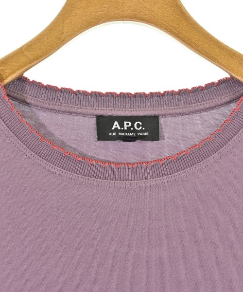 A.P.C.（アーペーセー）Tシャツ・カットソー 紫 サイズ:S レディース/2200692263105